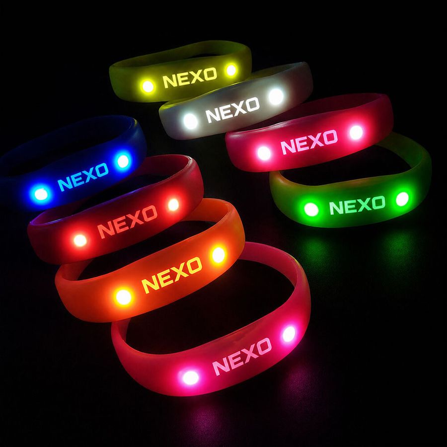 Light Up Silicone Wristbands - Imprint Now - AUS