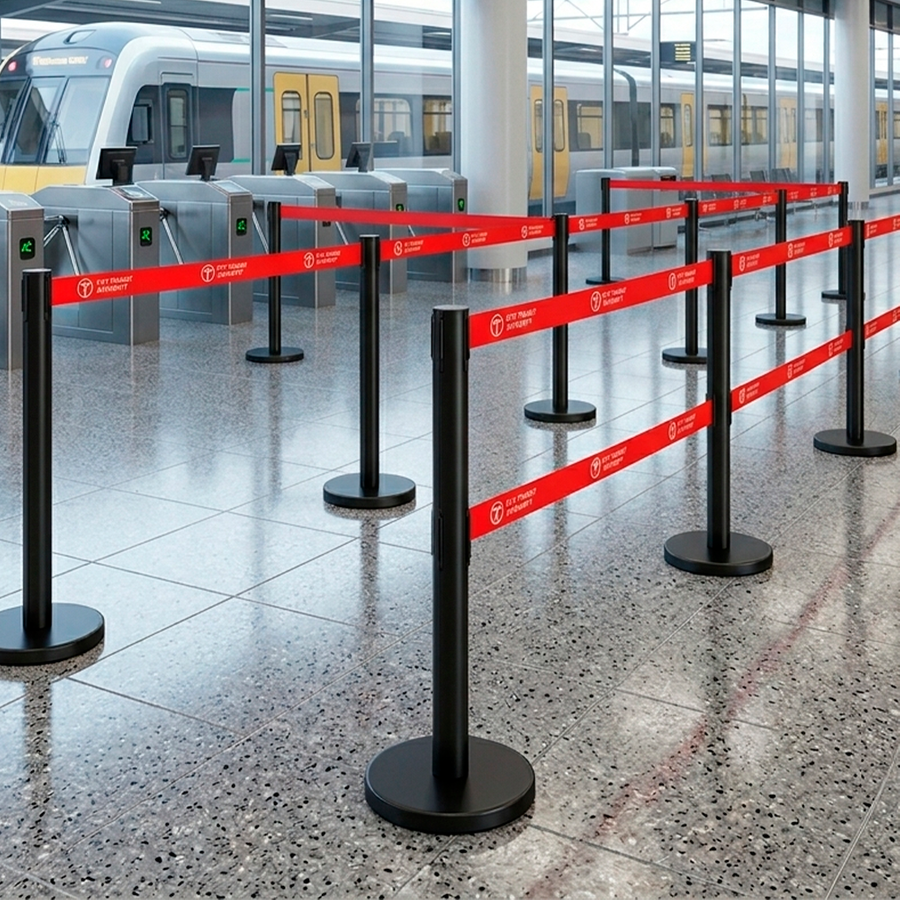 Dual Belts Stanchions - Imprint Now - AUS