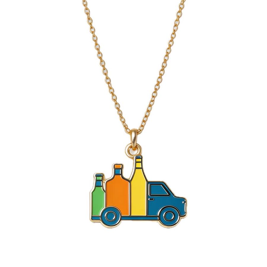 Hard Enamel Charm Necklaces - Imprint Now - AUS