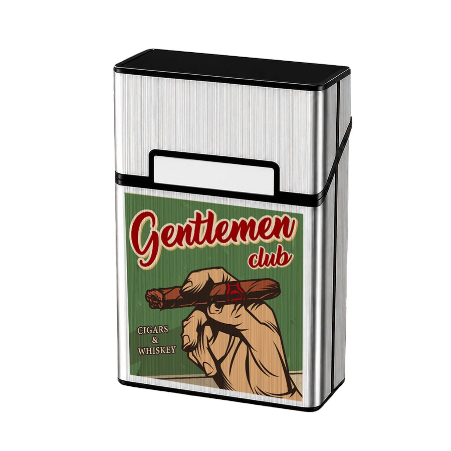 Metal Lid Cigarette Cigarette Cases - Imprint Now - AUS