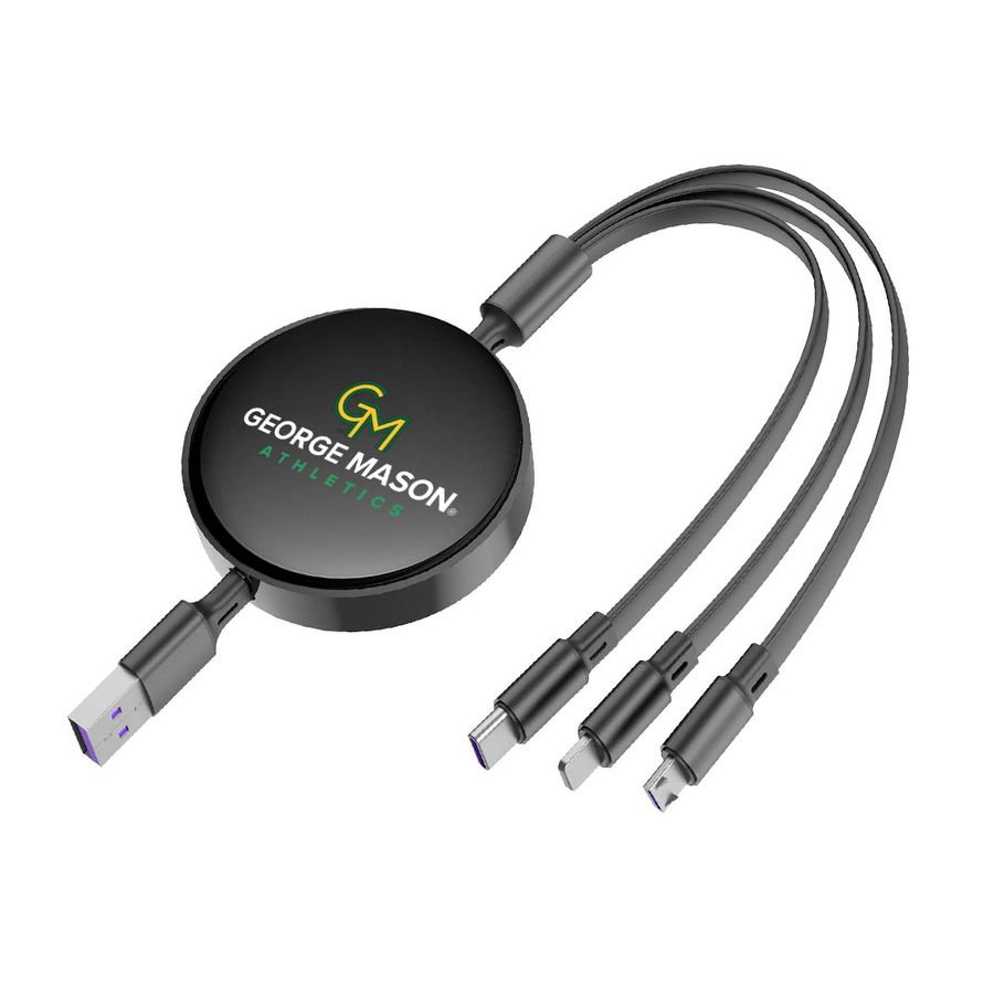 Soft Silicone 3-in-1 Charging Cables - Imprint Now - AUS