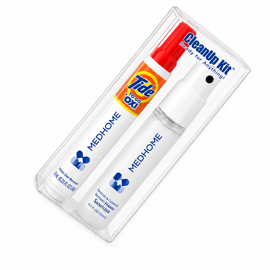 CleanUp Kit - Tide® to Go + Oxi and Sani-Pen® Clipless™ Travel Kits - Imprint Now - AUS
