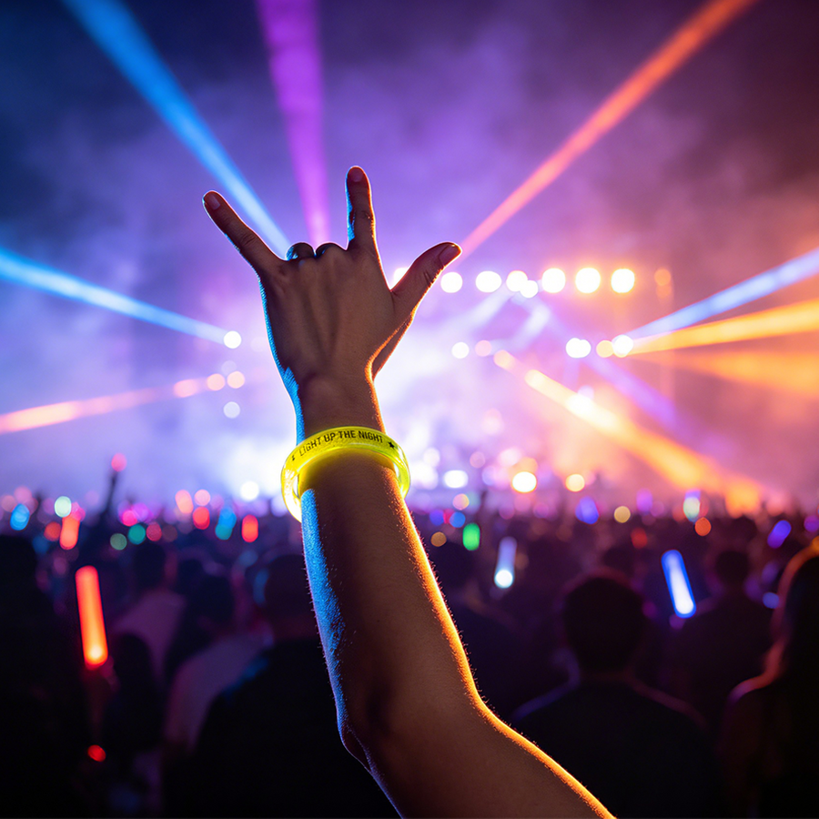 Custom Acrylic Glow Bracelets - Imprint Now - AUS
