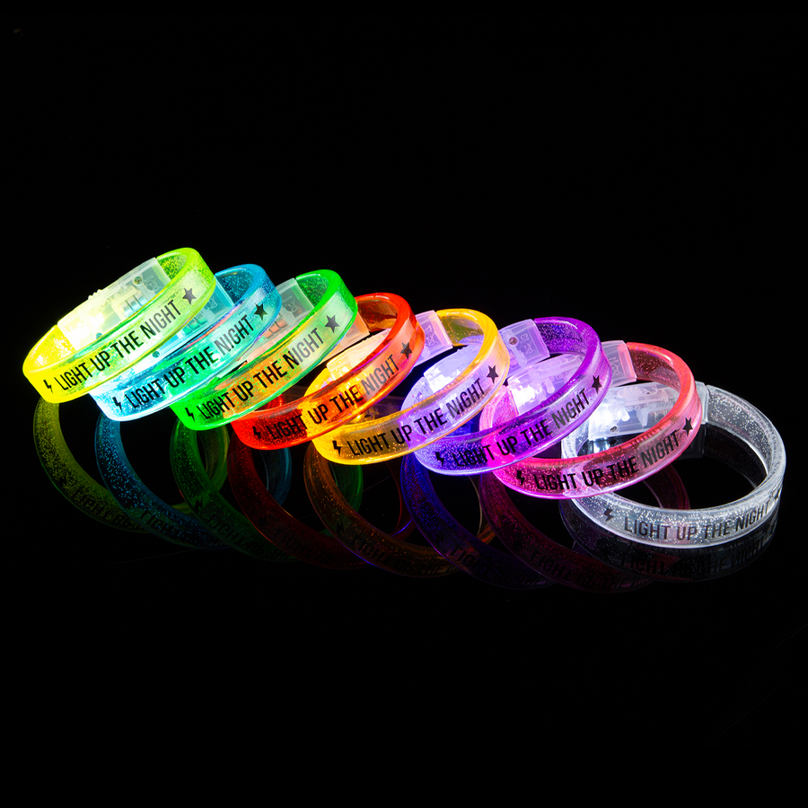 Custom Acrylic Glow Bracelets - Imprint Now - AUS