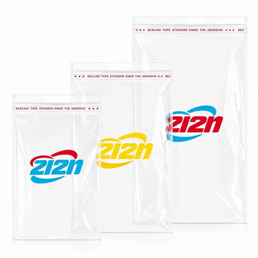 Resealable Clear Poly Bags - Imprint Now - AUS