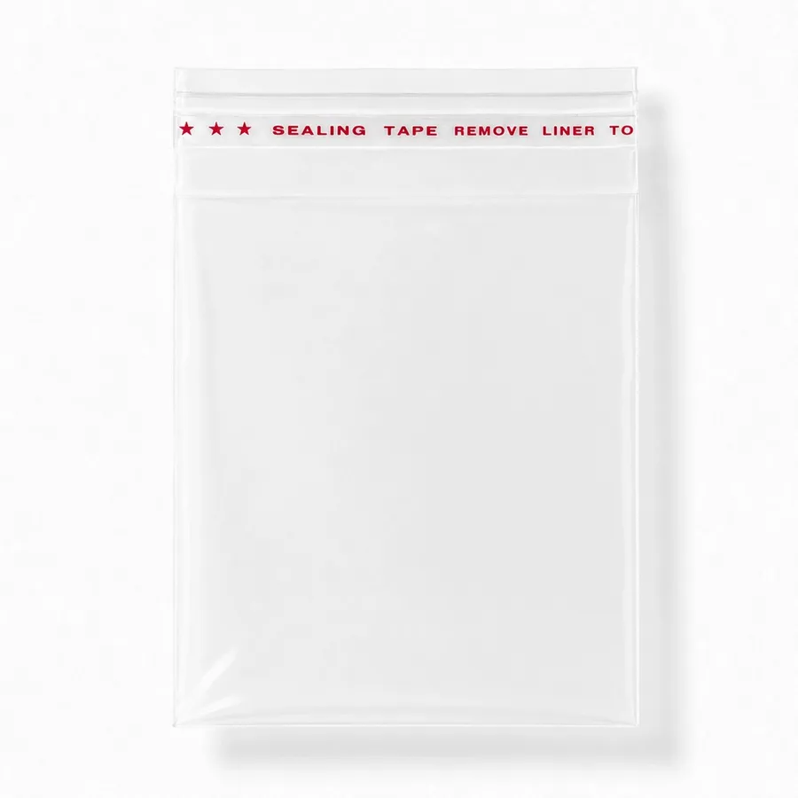 Resealable Clear Poly Bags - Imprint Now - AUS