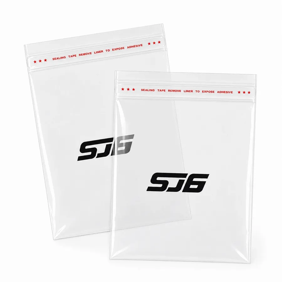 Resealable Clear Poly Bags - Imprint Now - AUS