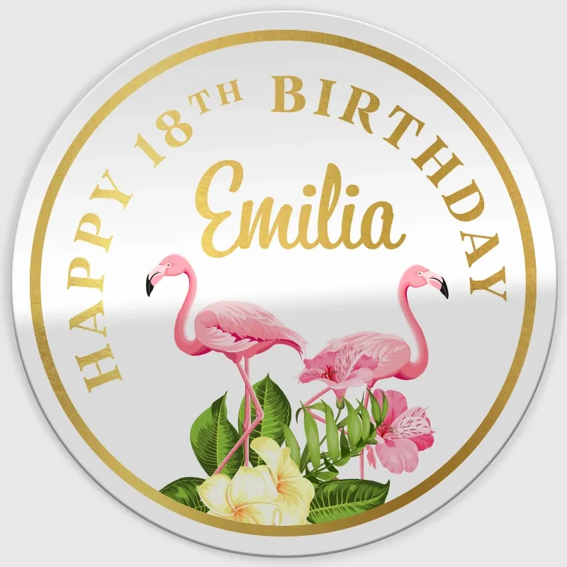 Metallic Sticker+UV Printed - Imprint Now - AUS