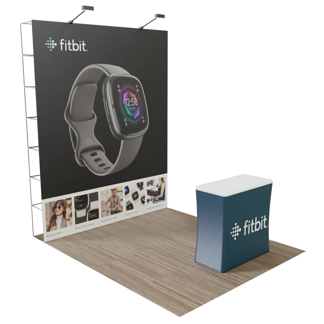 Custom Pop-up Trade Show Display 2.4 m x 2.4 m - Imprint Now - AUS